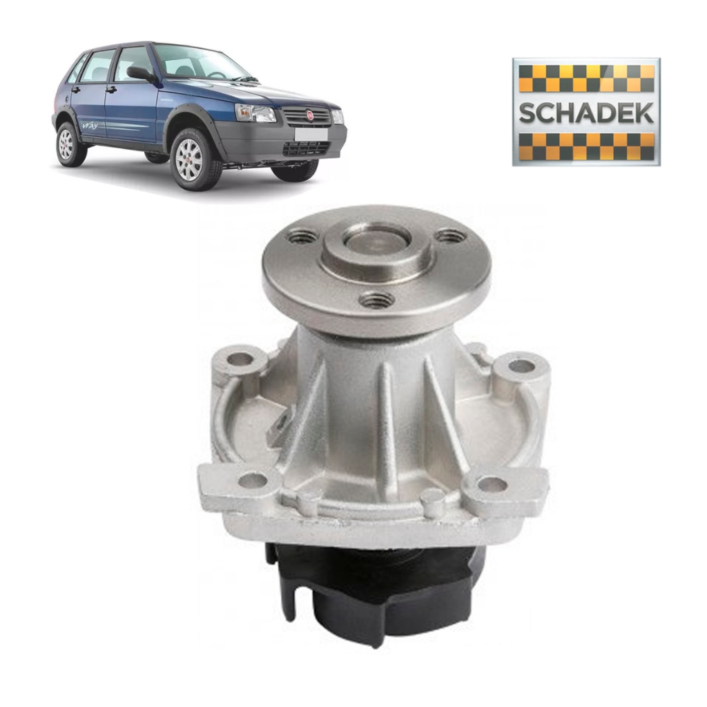 Bomba Água Fiat Uno 1 0 1 3 8V 2002 2013 Schadek