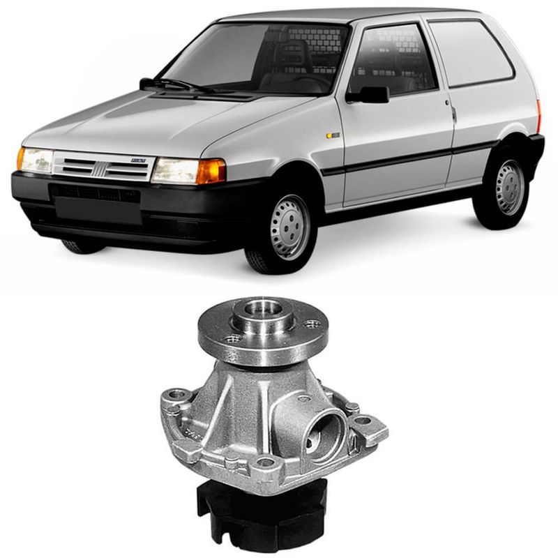 Bomba Água Fiat Uno 1 5 96 99 Brosol Urba