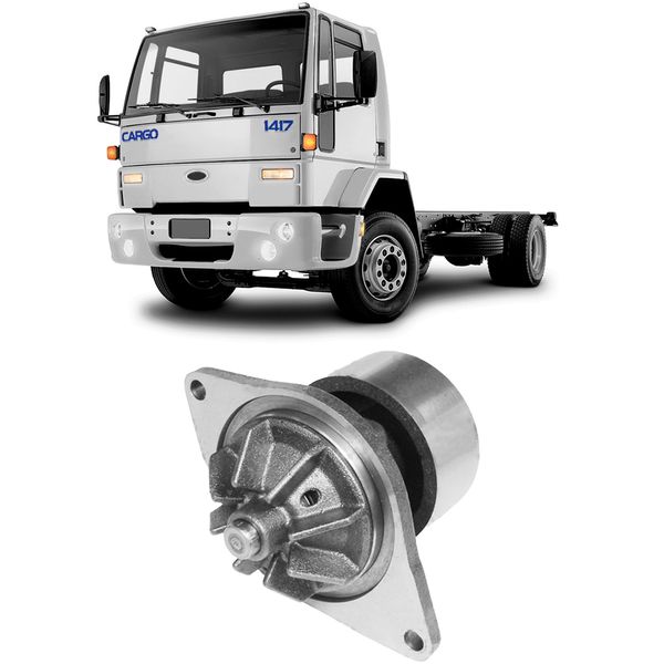 Bomba Água Ford Cargo VW 17210 23210 6BTAA Schadek 20080 6BTAA, 20080