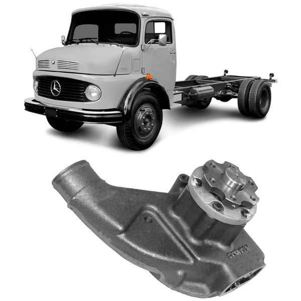Bomba Água Mercedes-Benz 1113 Om 352 75 89 Schadek