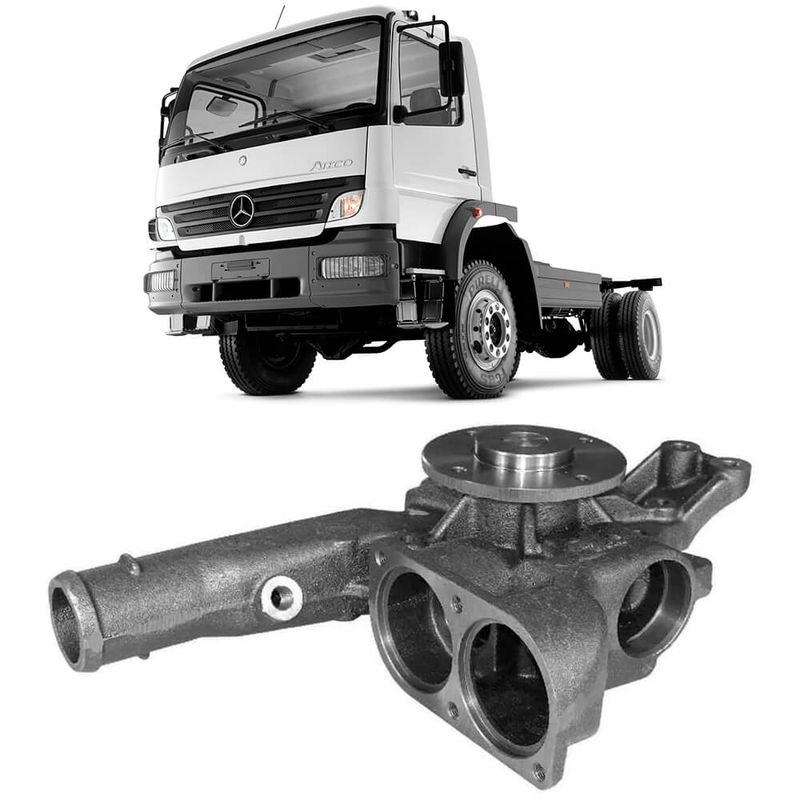Bomba Água Mercedes-Benz Atego Om 926 La 2007 2012 Schadek