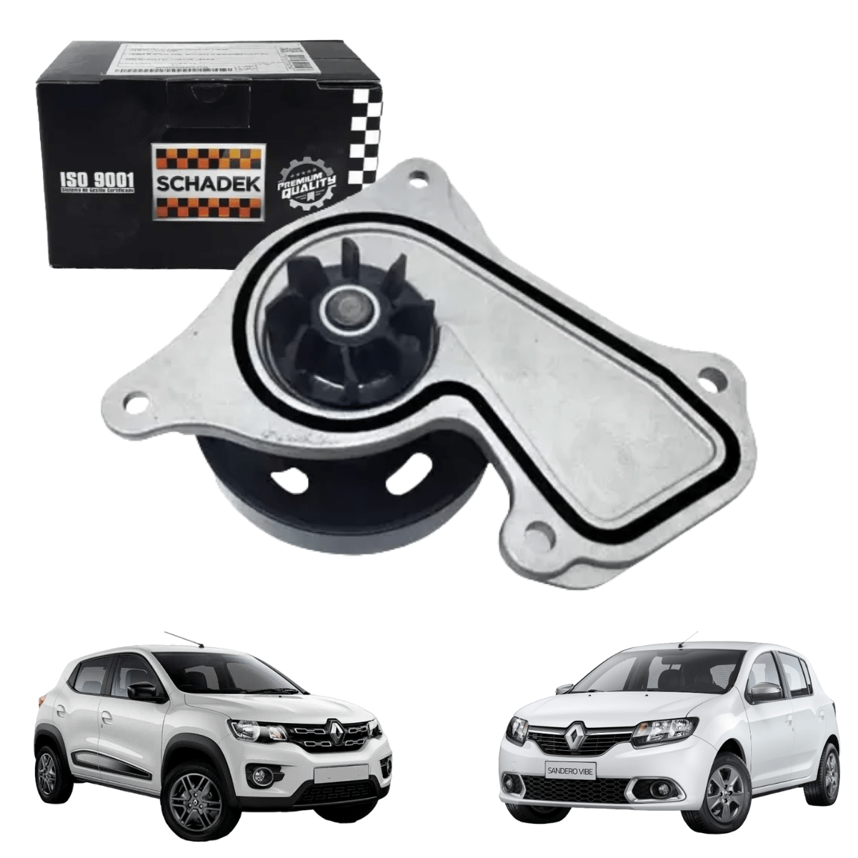 Bomba Água Renault Kwid Logan Sandero 1 0 2017 2024 Schadek 20314