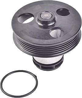 Bomba D'Água Profissional Aw6050 Com Junta Compatível Volkswagen Beetle, Golf, Jetta, Passat L5 2,5L 2006-2012