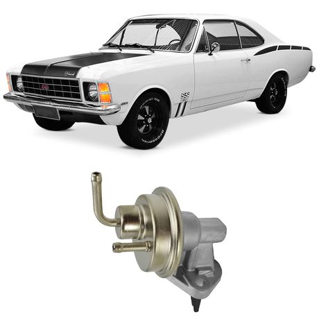 Bomba Combustível Opala 69 85 Veraneio Caravan 76 84 4 6 Cilindros