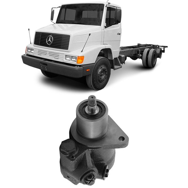 Bomba Direção Hidráulica Mb 1214 1414 1418 Om 366 Laniger 46018 46018, 1414