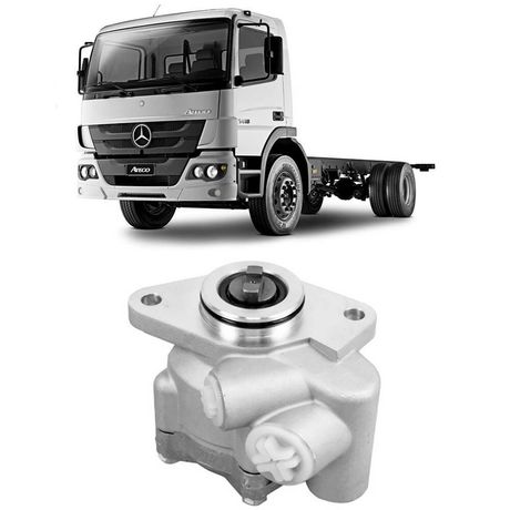 Bomba Direção Hidráulica Mercedes-Benz Atego 1418 1518 Om 904 La 2004 2011