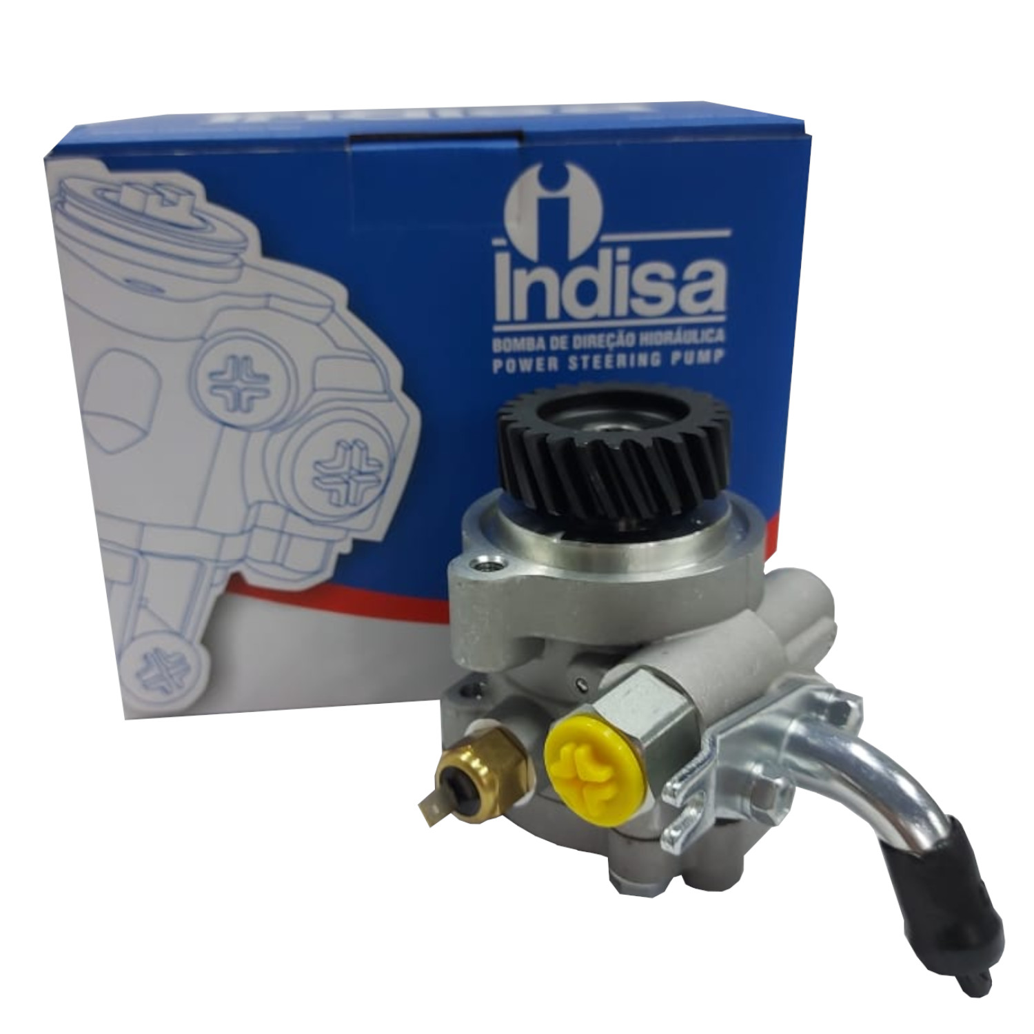 Bomba Direção Hidráulica Mitsubishi L200 Triton 3 2 2008 2018 Diesel Indisa