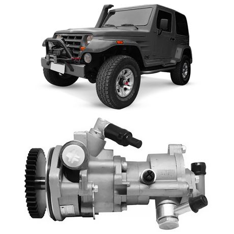 Bomba Direção Hidráulica Troller T4 2002 2005 80 Bar Ampri 97021