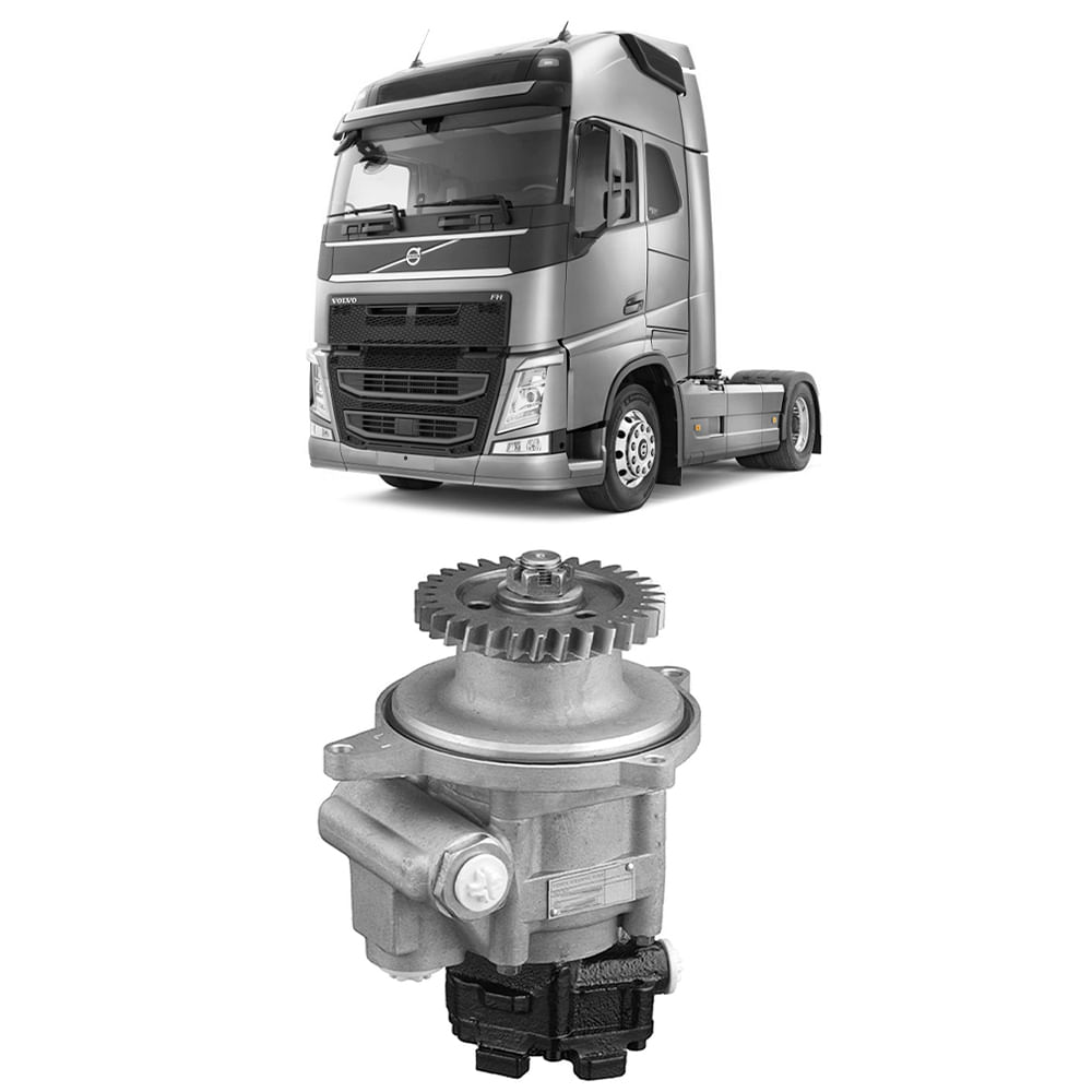 Bomba Direção Hidráulica Volvo Fh Fm Fmx D13 Ampri 90113