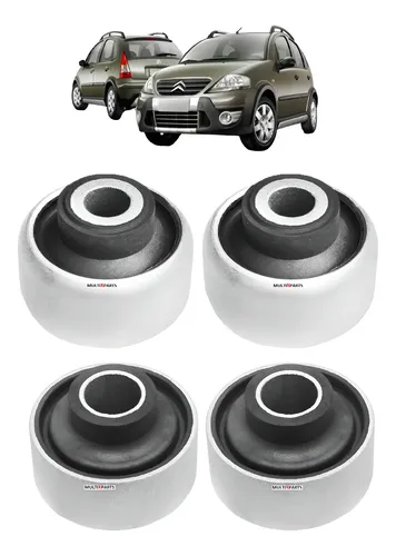 Bucha Bandeja Balança Citroën C3 2003 2012 Dianteiro Menor Newparts