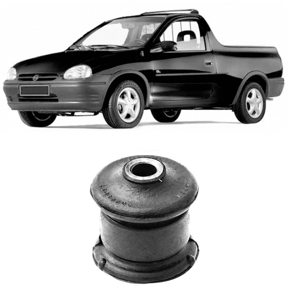 Bucha Bandeja Balança Corsa Pick Up 95 2003 Dianteiro Maior Sampel
