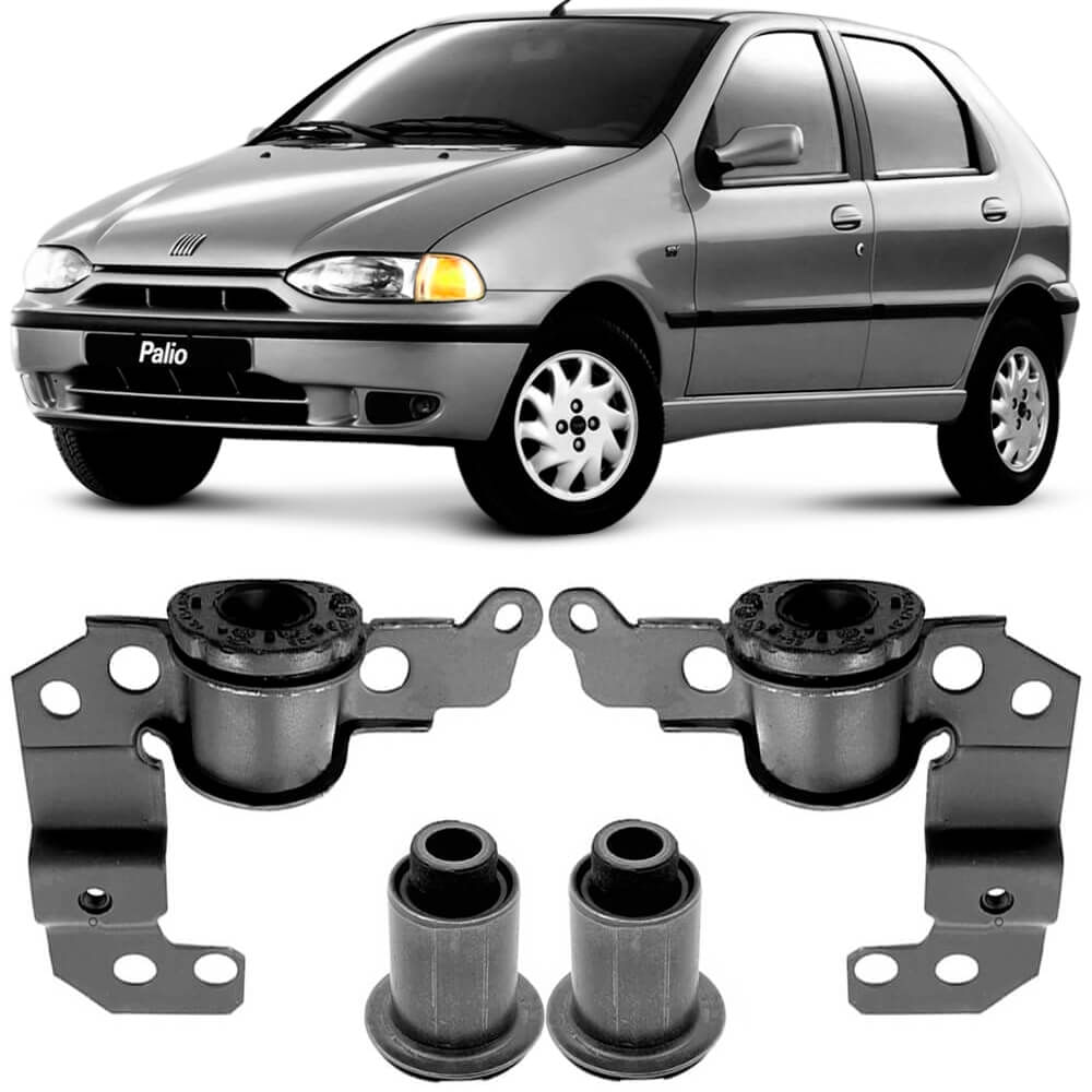 Bucha Bandeja Balança Dianteiro Motorista Fiat Palio 96 2000 Newparts NPX1309B