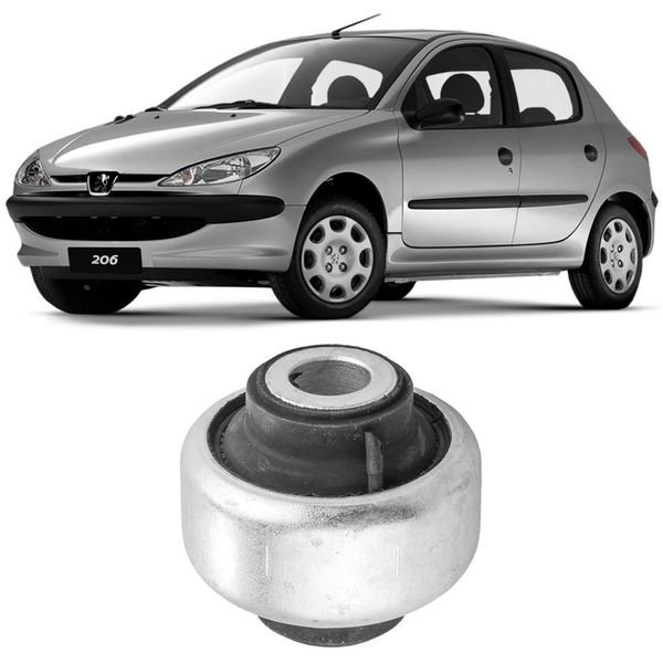 Bucha Bandeja Balança Dianteiro Peugeot 206 98 2010 Newparts NPX8027B