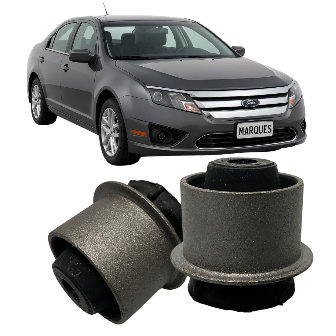 Bucha Bandeja Balança Dianteiro Superior Ford Fusion 2006 2012 Mobensani
