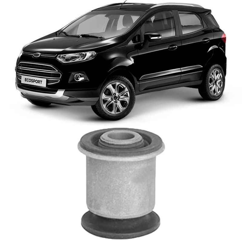 Bucha Bandeja Balança Ecosport 2013 2018 Dianteiro Menor Mobensani