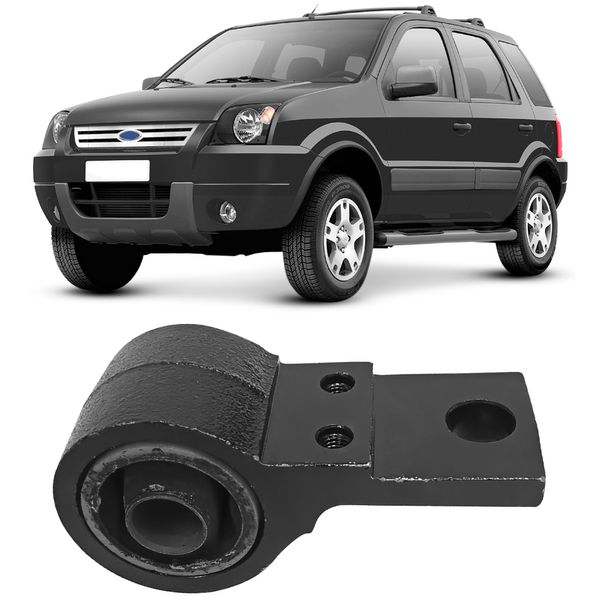 Bucha Bandeja Balança Ecosport Fiesta Ka Dianteiro Maior Nakata NB12009
