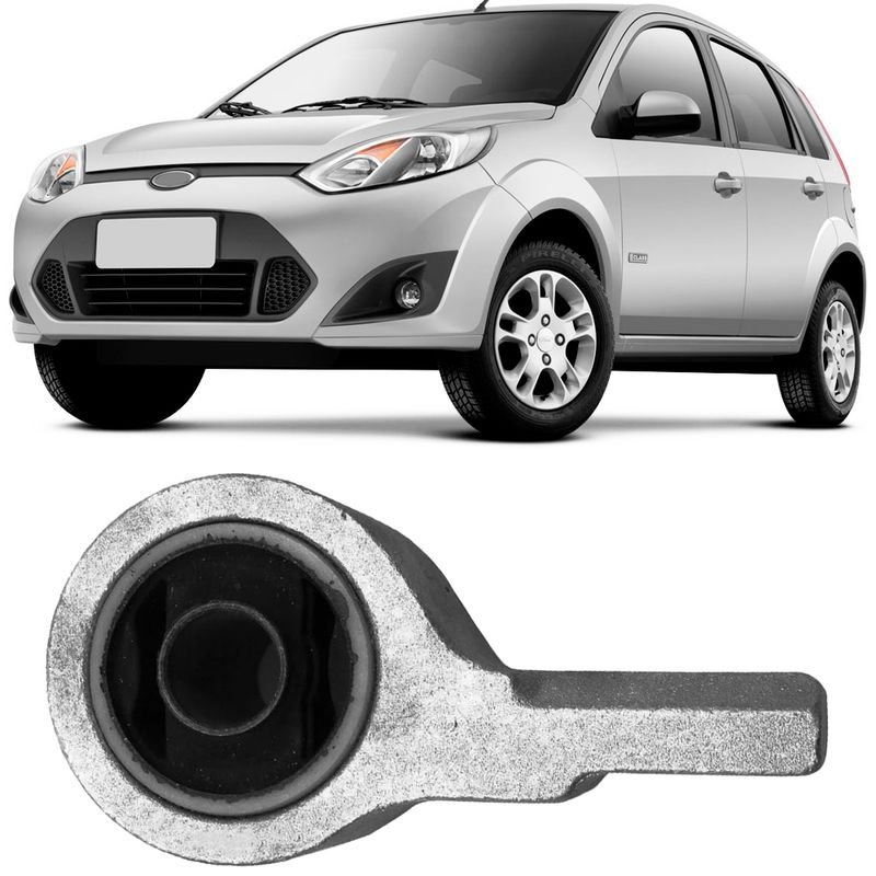Bucha Bandeja Balança Ford Fiesta Hatch 2002 2014 Dianteiro Maior Suporte