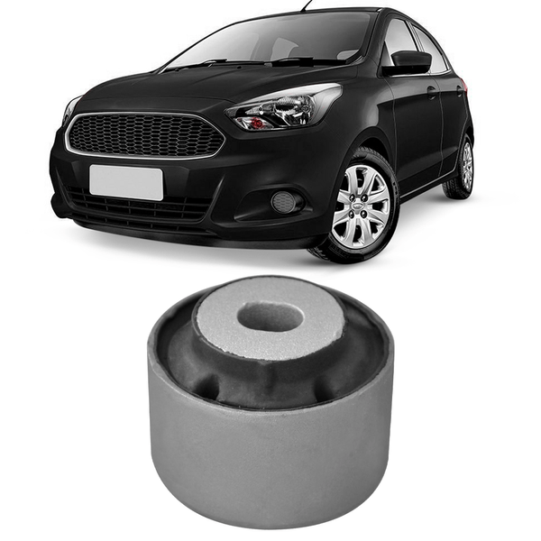 Bucha Bandeja Balança Ford Ka New Fiesta Dianteira Maior Sampel 2752