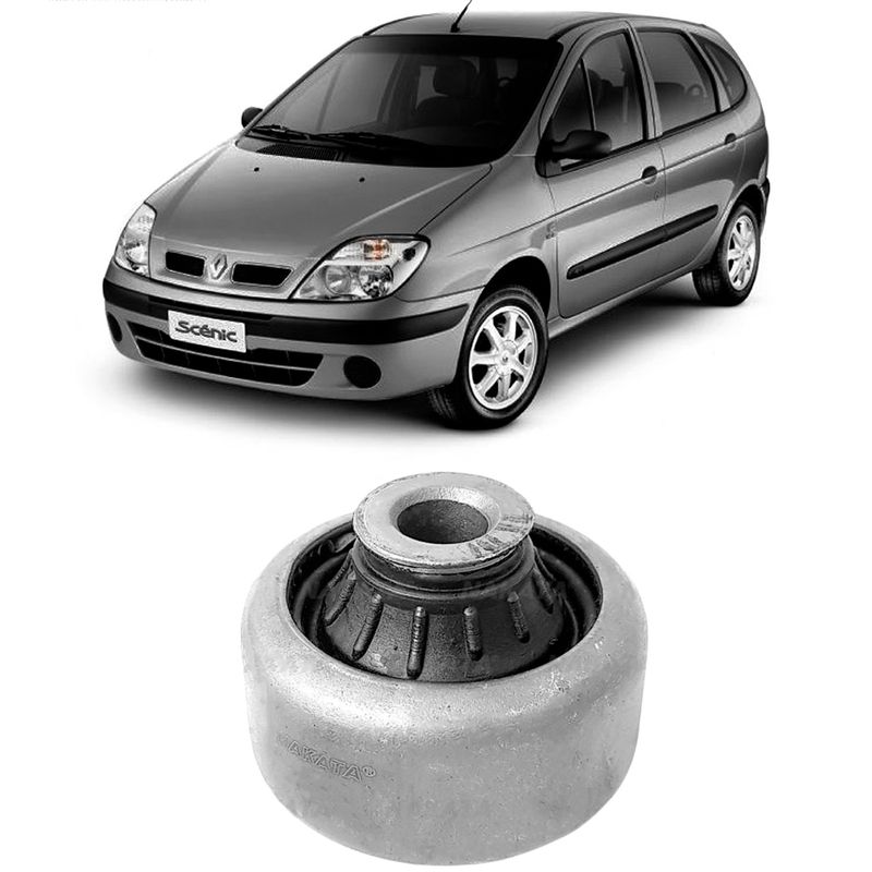 Bucha Bandeja Balança Renault Scenic 2007 2011 Dianteiro Maior Nakata