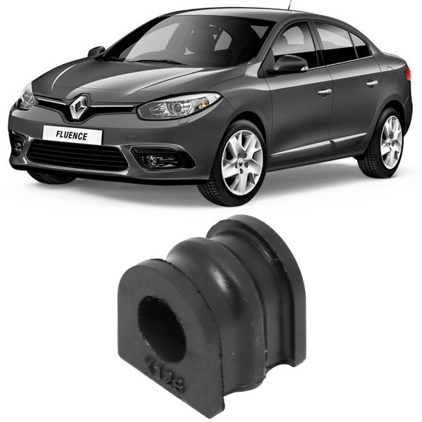 Bucha Barra Estabilizadora Dianteira Fluence 2011 2018 Mobensani MB9390