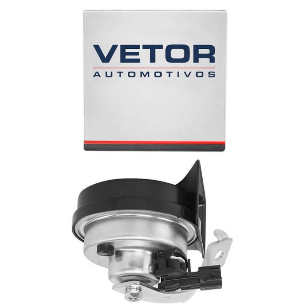 Buzina Elétrica Caracol Ecosport 2013 2023 New Fiesta 2012 2023 12V Vetor VT200