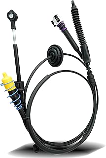 Cabo de câmbio substituto 12477640 Apto para Chevrolet Silverado 1500 2500 3500 Classic GMC Sierra 1500 2500 3500 Classic 1999-2007, cabo de controle de câmbio de transmissão automática, sem clipe