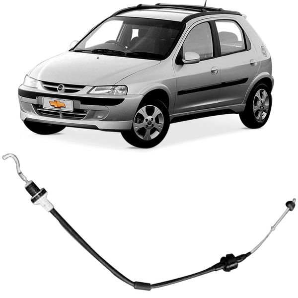 Cabo Embreagem Chevrolet Celta 2001 2016 Fania 30376