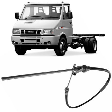Cabo Embreagem Iveco Daily 2 8 97 2005 1234 Mm Tuba 28000 28000, 1234