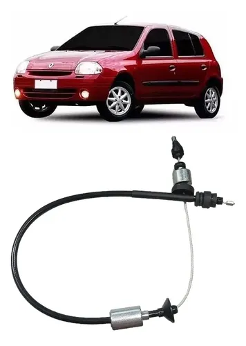 Cabo Embreagem Renault Clio 1 6 16V 2000 2009 Contra Peso 970MM Tuba
