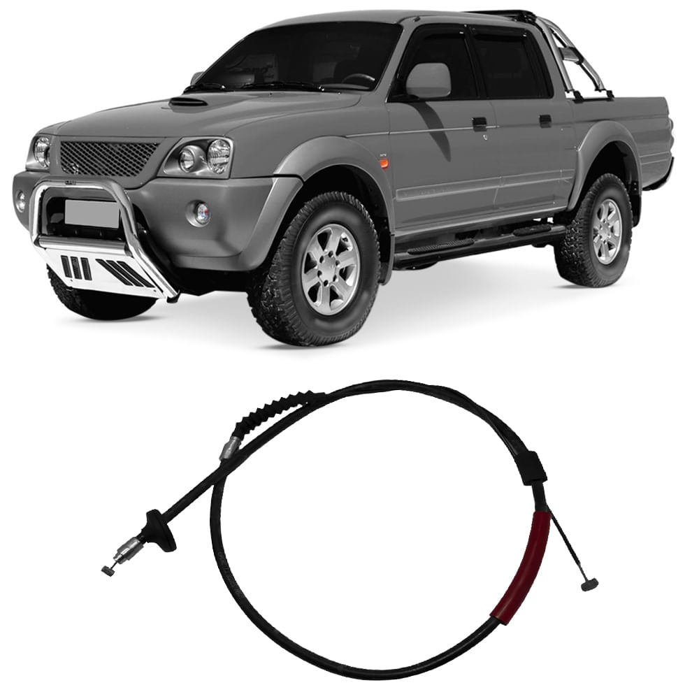 Cabo Freio 1505 Mm Mitsubishi L200 4X4 98 2012 Dianteiro Tuba