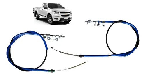 Cabo Freio 2116 Mm S10 2 4 2014 2015 Traseiro Motorista Tuba 7465