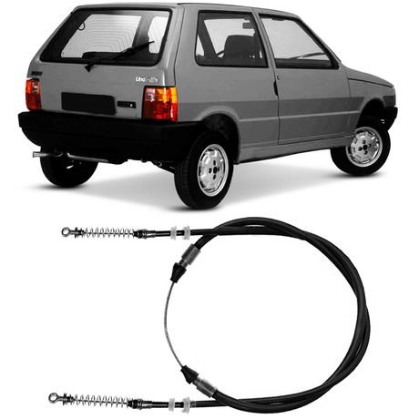 Cabo Freio 2830MM Fiat Uno Mille 1 0 8V Traseiro Tuba 6313