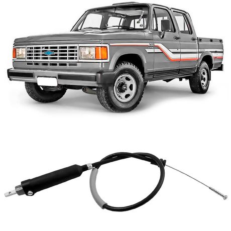 Cabo Freio 715MM Chevrolet A20 C20 D20 Dianteiro Traseiro Iks 4271