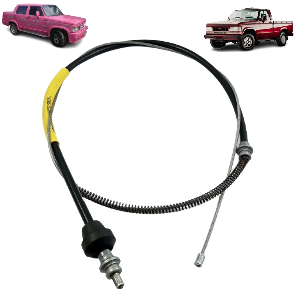 Cabo Freio Dianteiro Gm D20 93 96 Chassi Curto 1850MM Tuba 7230