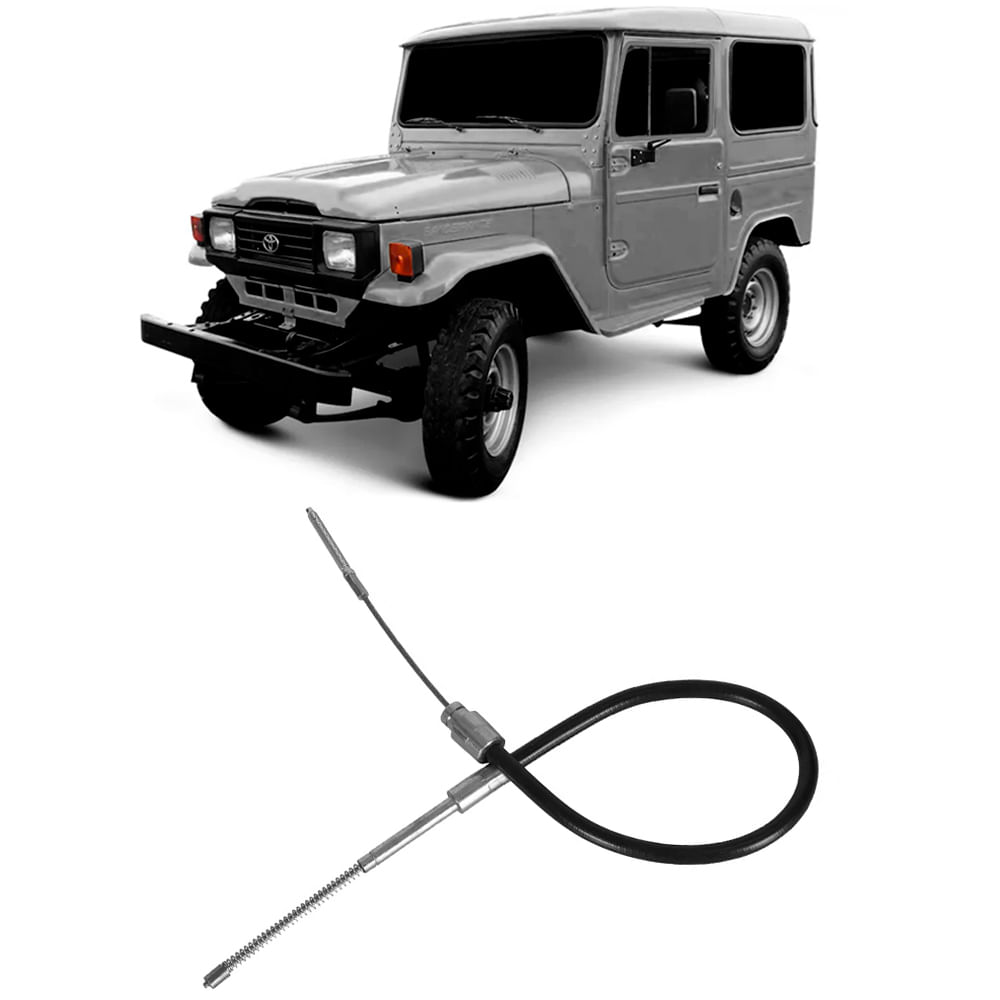 Cabo Freio Dianteiro Toyota Bandeirante 93 2001 817MM Tuba 11104