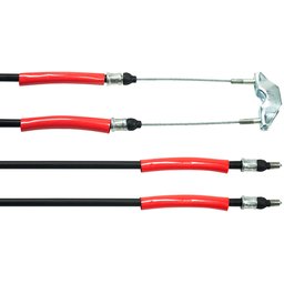 Cabo Freio Gm Vectra 2007 2012 ABS Traseiro 1610MM Tuba 7297