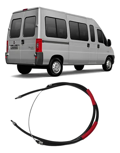 Cabo Freio Traseiro 2295MM Fiat Ducato 2013 2022 Tuba 6352