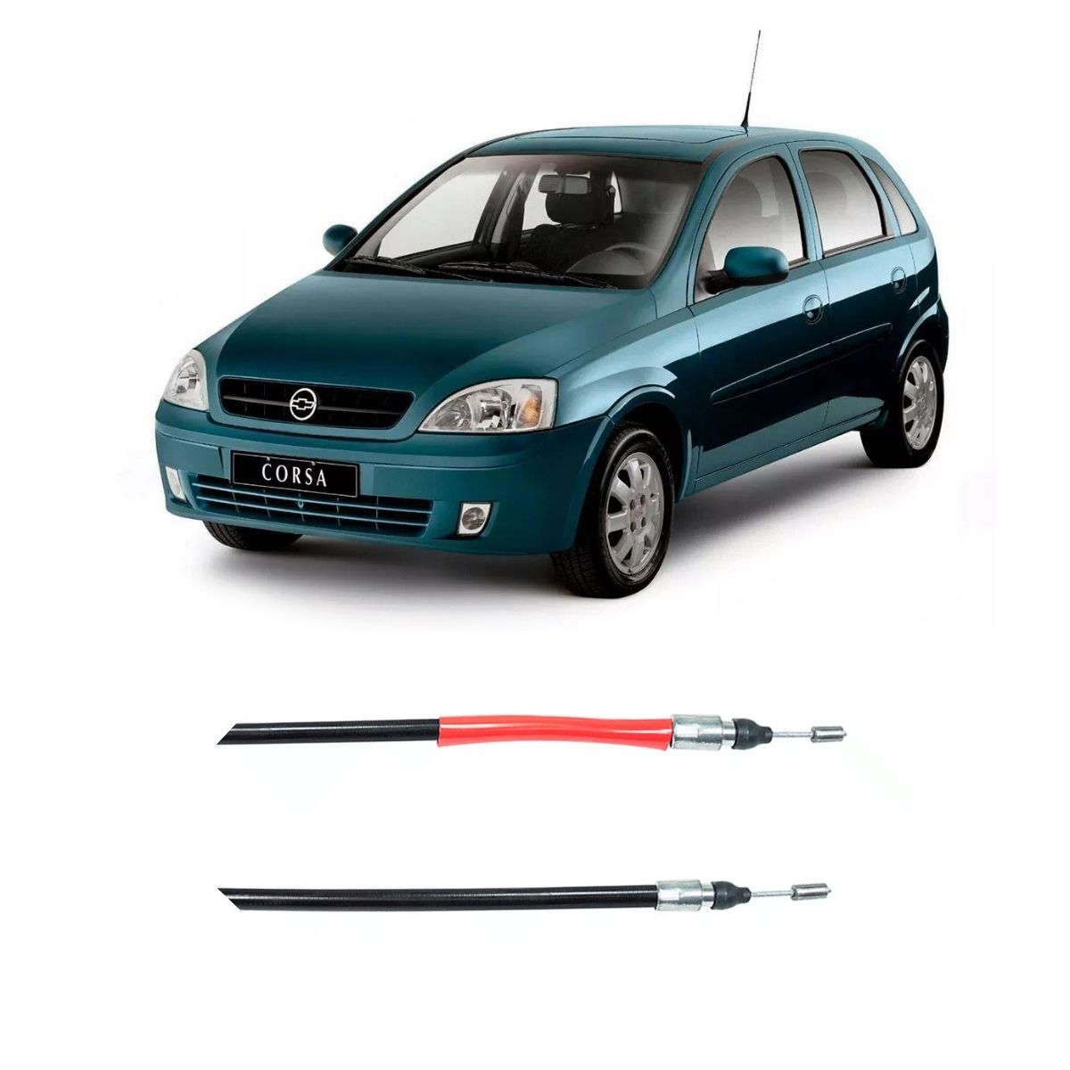 Cabo Freio Traseiro Chevrolet Direito