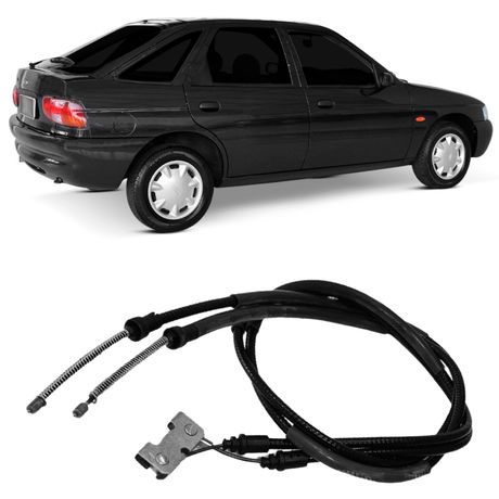Cabo Freio Traseiro Escort Zetec 96 2002 1705 Mm Tuba 8619 1705, 8619