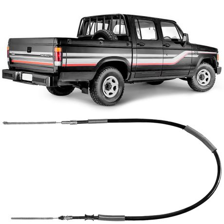 Cabo Freio Traseiro Esquerdo Chevrolet D20 89 92