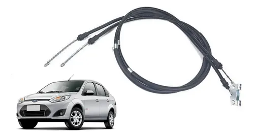 Cabo Freio Traseiro Fiesta Sedan 2001 2004 1654MM 8615 New