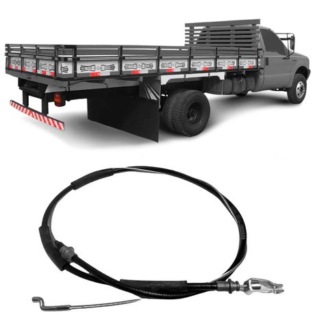 Cabo Freio Traseiro Ford F4000 Turbo 97 2011 1610MM Tuba 8636