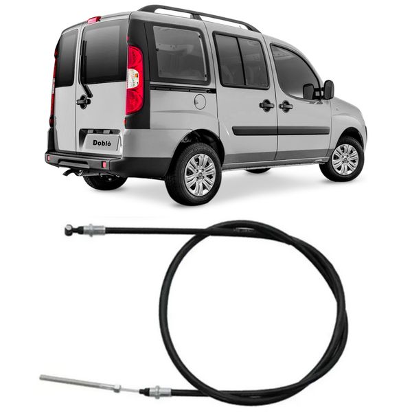 Cabo Freio Traseiro Motorista Doblo Attractive 1 4 2012 2021 Tuba 6329