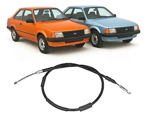 Cabo Freio Traseiro Motorista Escort 1 6 89 94 1573 Mm Tuba 8252