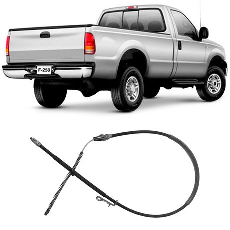 Cabo Freio Traseiro Motorista Ford F250 98 2012 Tuba 8624