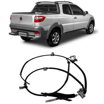 Cabo Freio Traseiro Motorista Strada Adventure 1 8 2008 2024 1650 Mm Tuba 6351