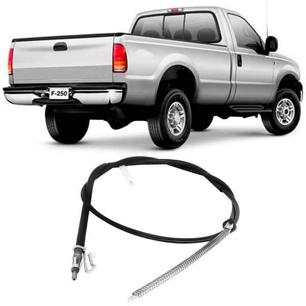 Cabo Freio Traseiro Passageiro Ford F350 2002 2011 Tuba 8625