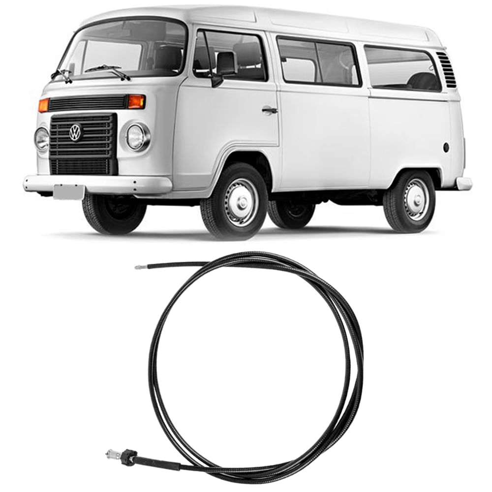 Cabo Velocimetro VW Kombi T2 2006 2013 Água Flex 730MM Tuba