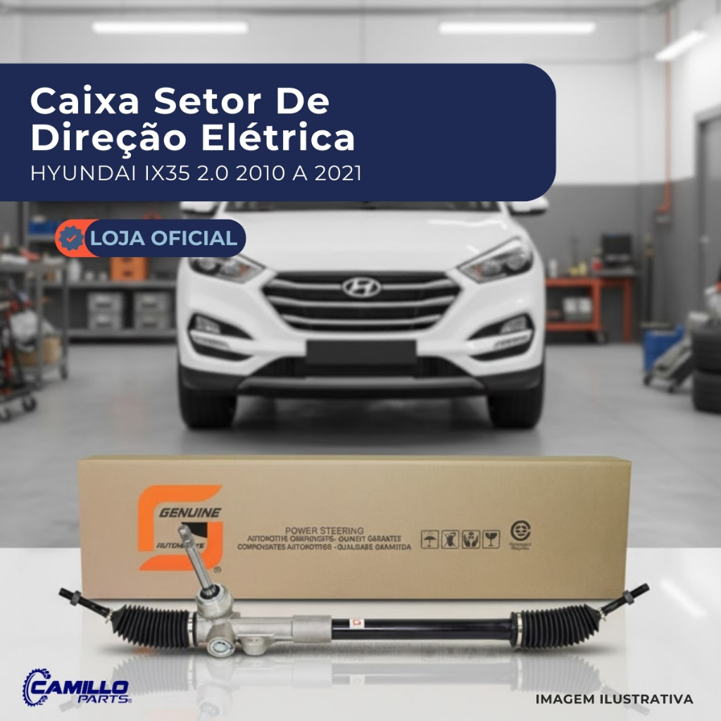 Caixa Direção Eletronica 46584 Kia Hyundai Sportage
