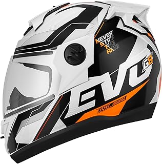 CAPACETE FECHADO PRO TORK EVOLUTION 788 G8 EVO BRILHANTE BRANCO TAM. 60